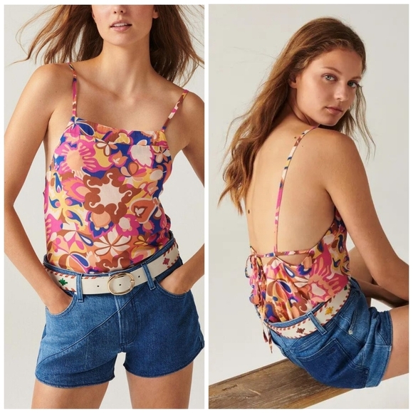 Ba&sh Sery Pink Top - Picture 1 of 6